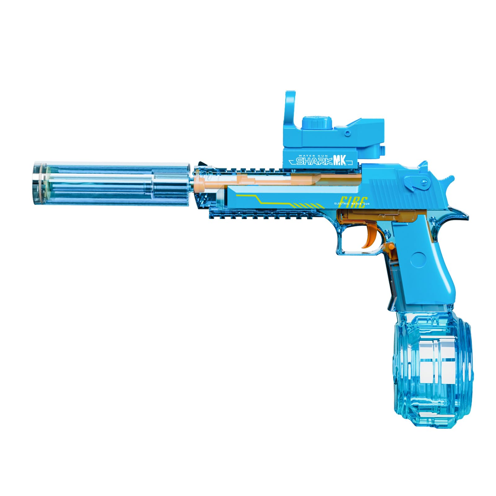 Electric Water Guns for Adults - Automatic Water Gun Powerful, Water Gun with 510cc High Capacity, Electric Squirt Gun, Blue