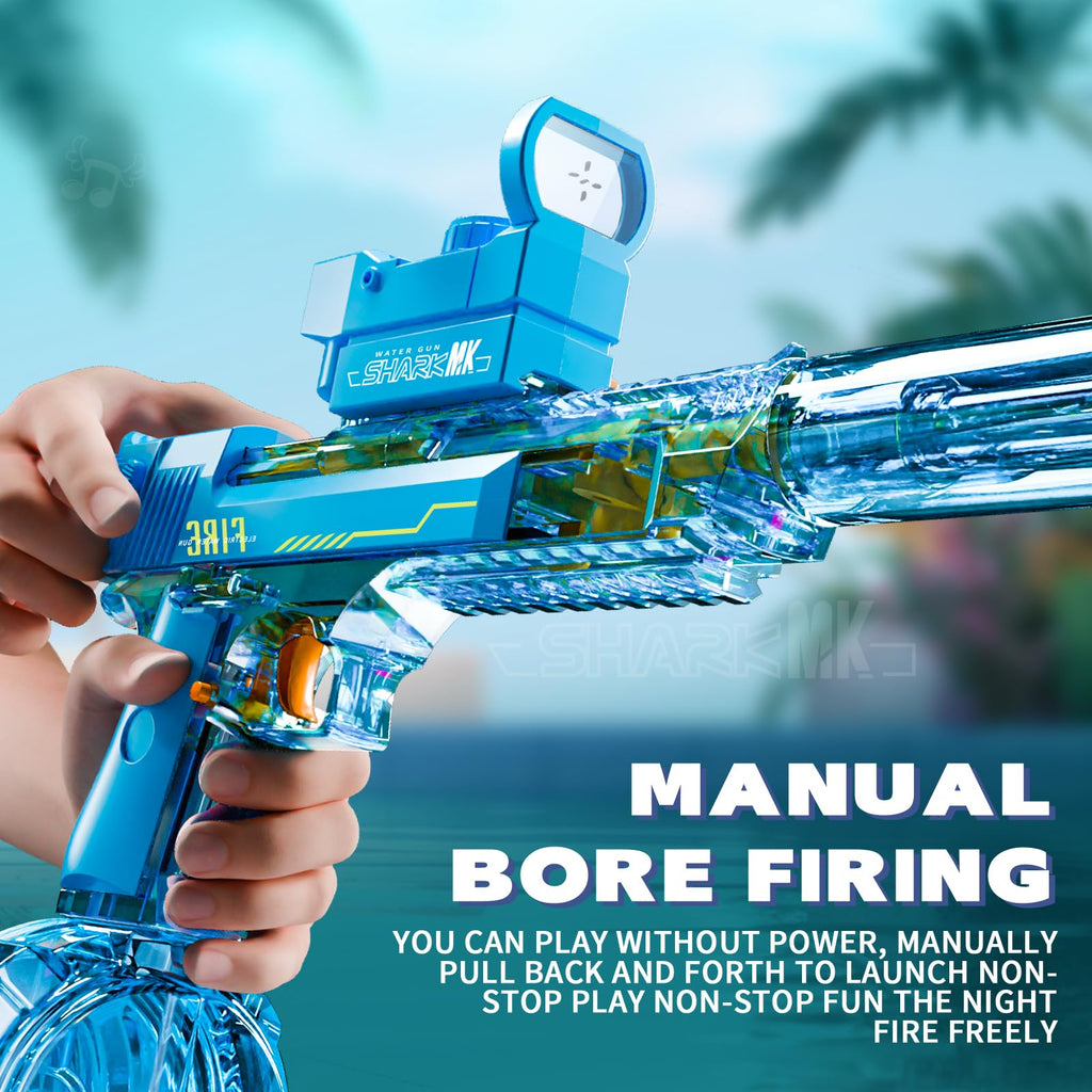 Electric Water Guns for Adults - Automatic Water Gun Powerful, Water Gun with 510cc High Capacity, Electric Squirt Gun, Blue