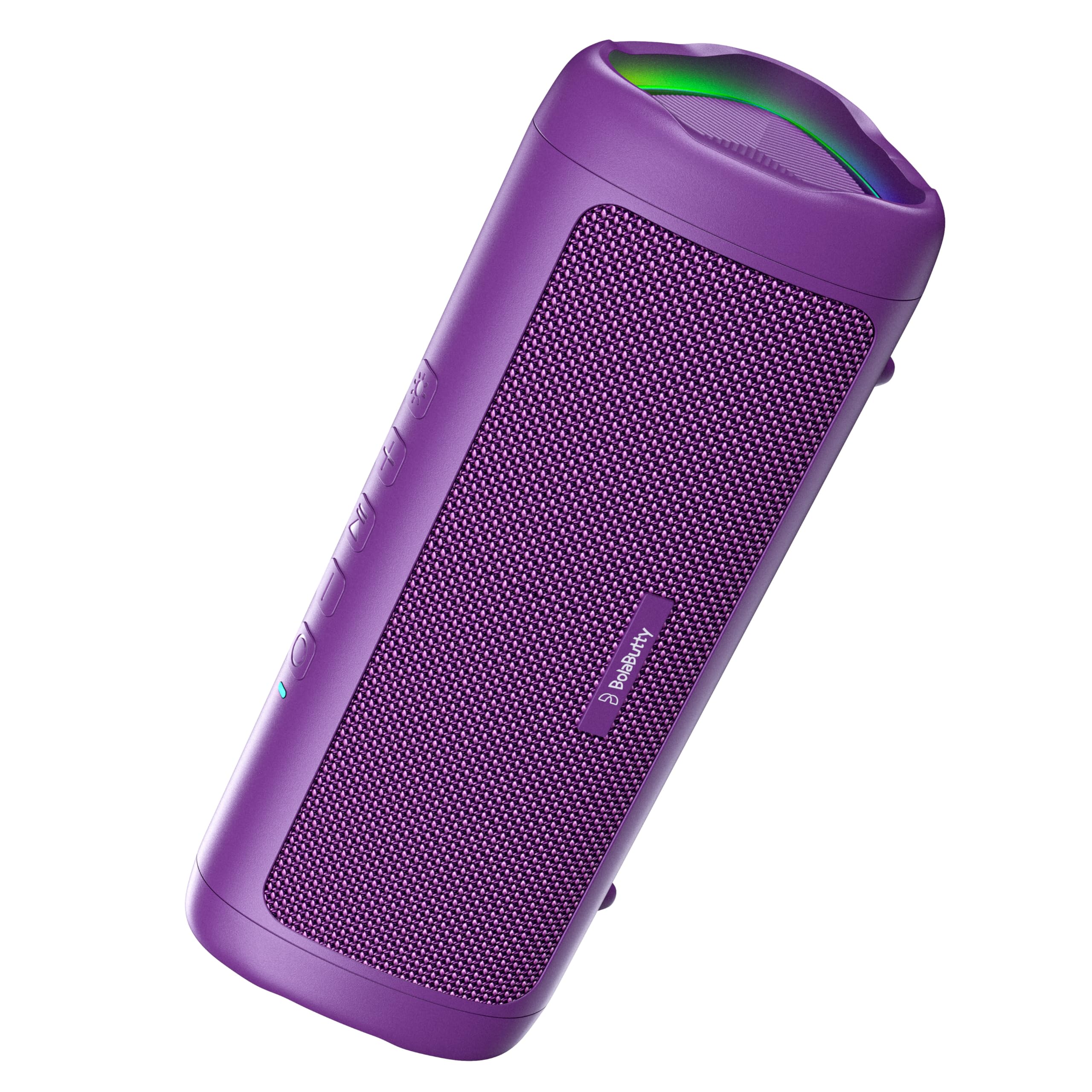 BolaButty Bluetooth Speaker Portable Wireless, IPX5 Waterproof, Up to 20H Playtime, TWS Pairing, BT5.3, for Home/Party/Outdoor/Camping/Beach Essentials, Birthday Gift (Black)
