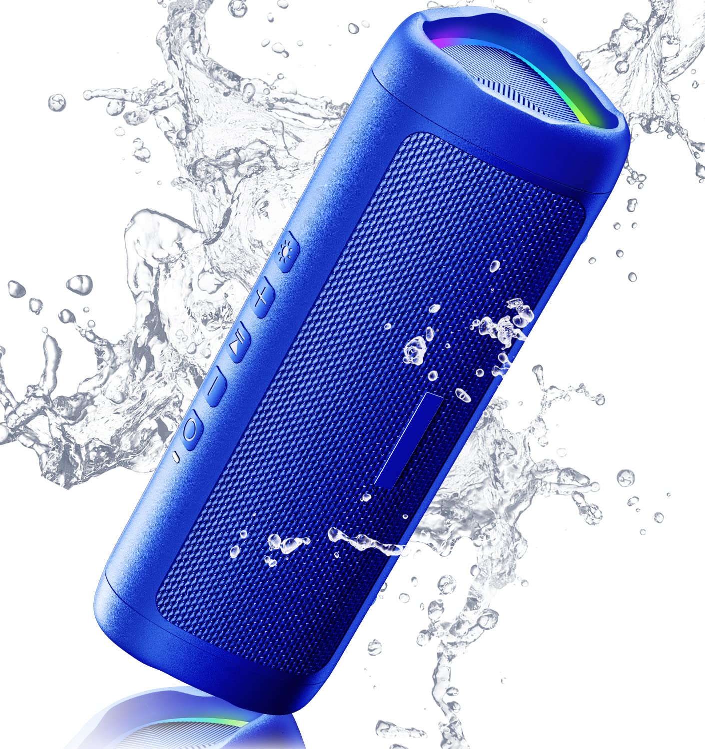 BolaButty Bluetooth Speaker Portable Wireless, IPX5 Waterproof, Up to 20H Playtime, TWS Pairing, BT5.3, for Home/Party/Outdoor/Camping/Beach Essentials, Birthday Gift (Black)